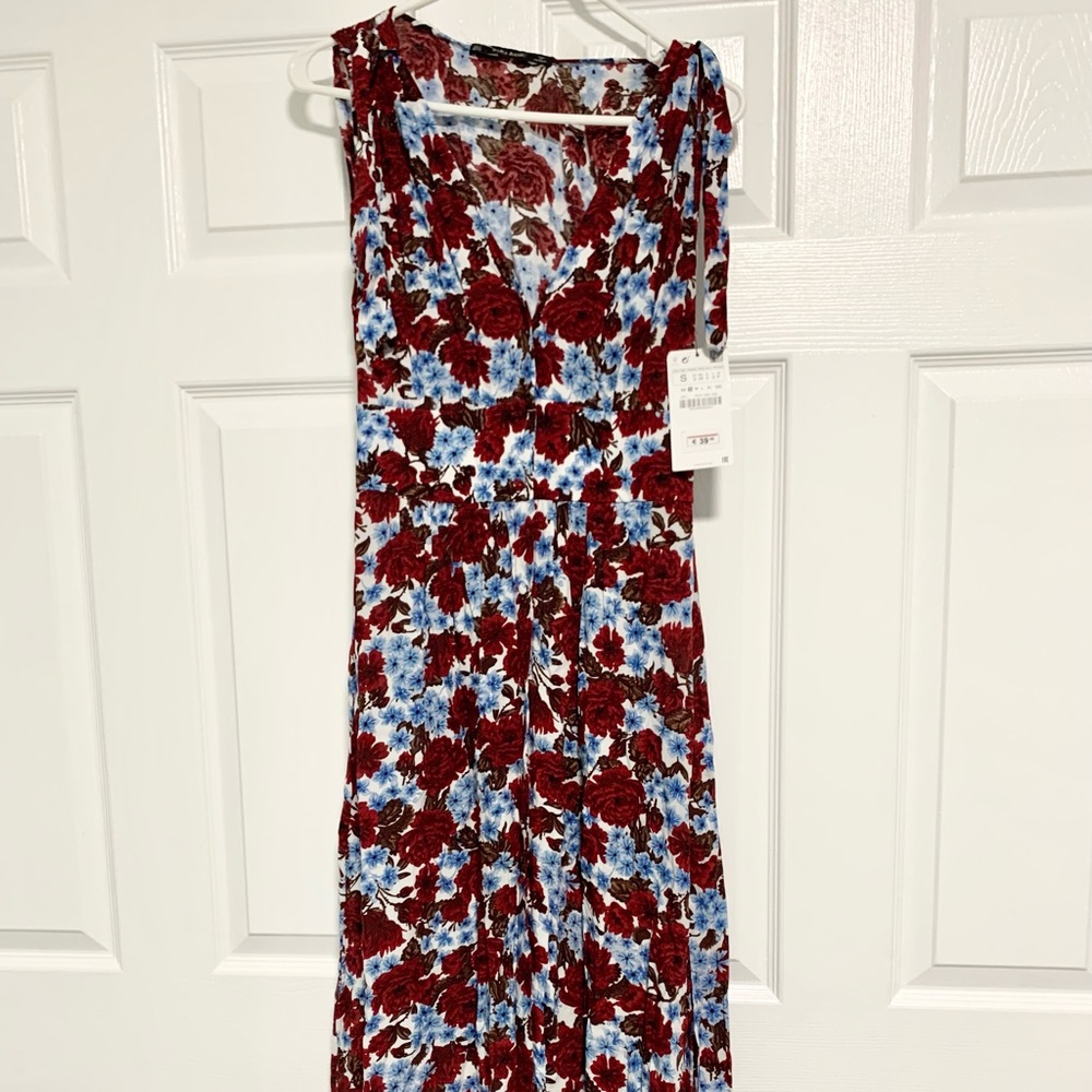 Zara floral dress